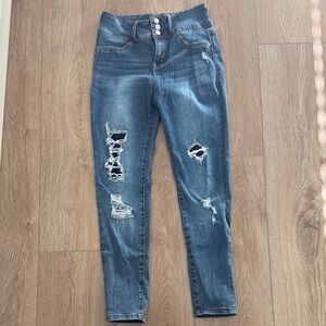 Wallflower sassy high rise skinny jeans size 11 junior
